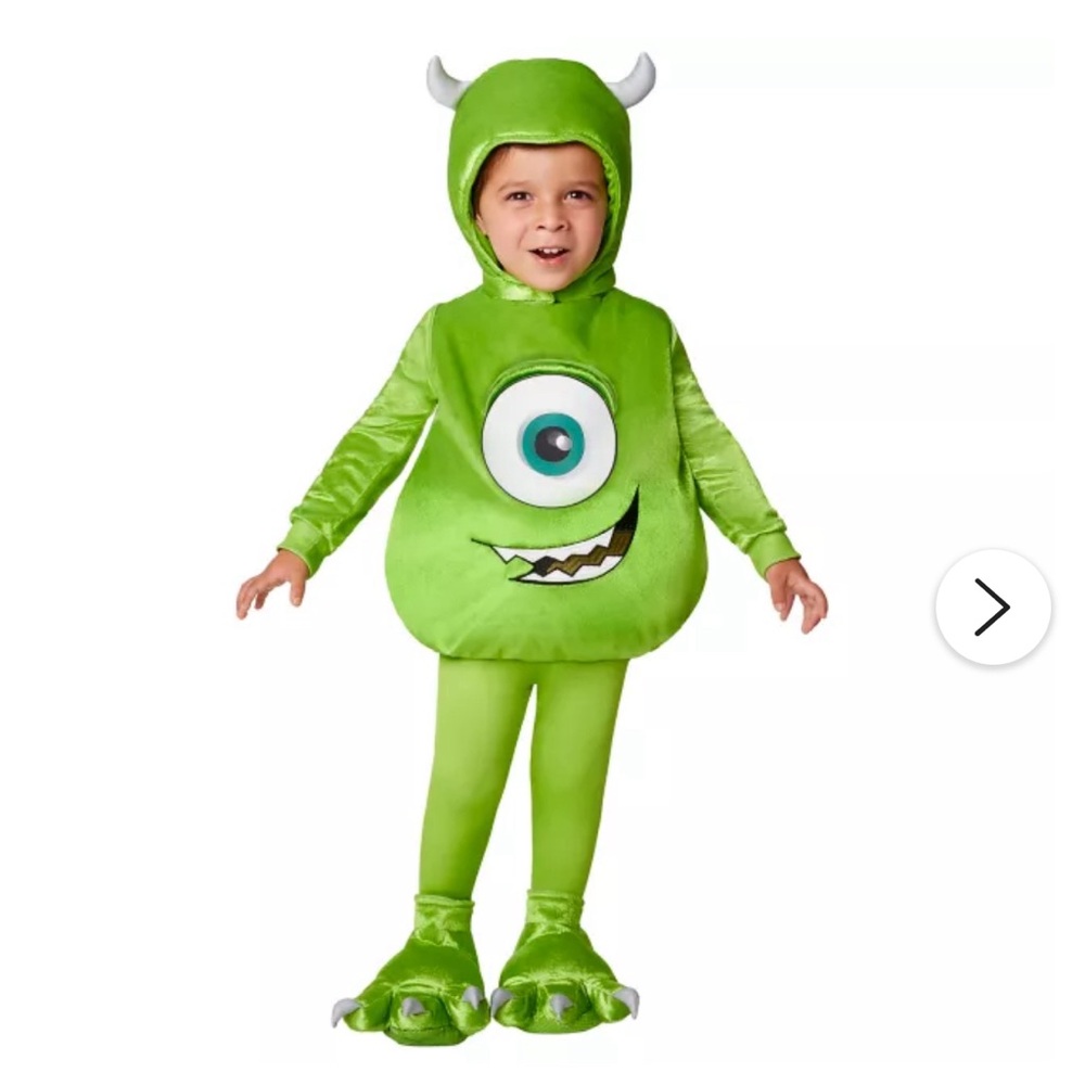 Toddler Mike Wazowski Costume -
Monsters Inc.